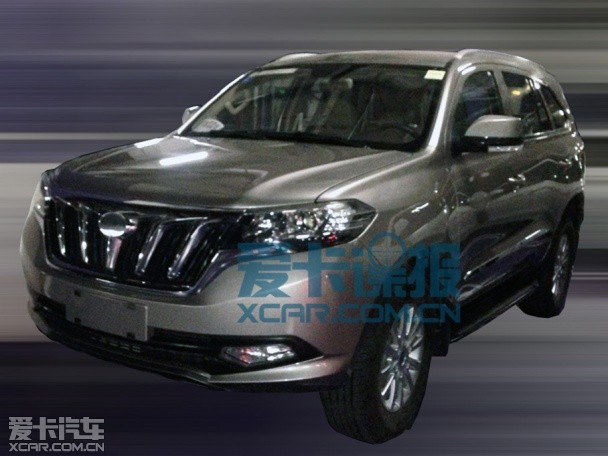 福迪全新SUV 諜照