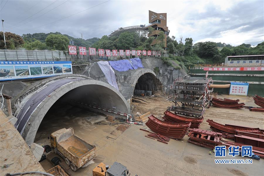 (經濟)(2)福州市工業北路延伸線工程南段項目加快掘進