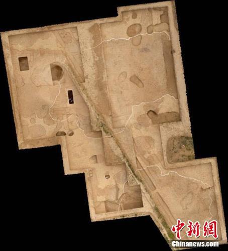 宮城東南角門。考古所提供