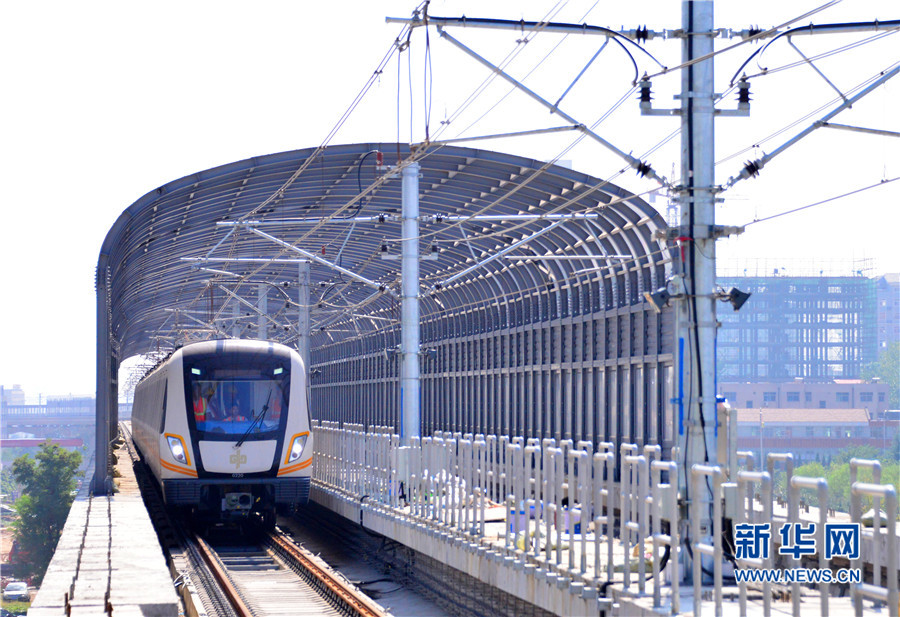 鄭州地鐵城郊線全線電客車熱滑正在進行中 鄭州地鐵城郊線全線電客車熱滑正在進行中