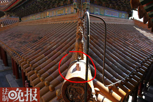 失蹤構件的位置