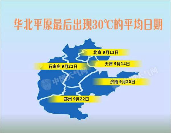 京津冀等地入秋在望 南方地區迎秋涼