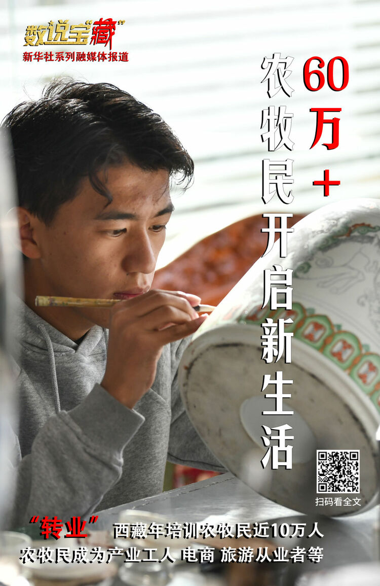 從這組數(shù)說寶“藏”海報,看西藏今日幸福生活