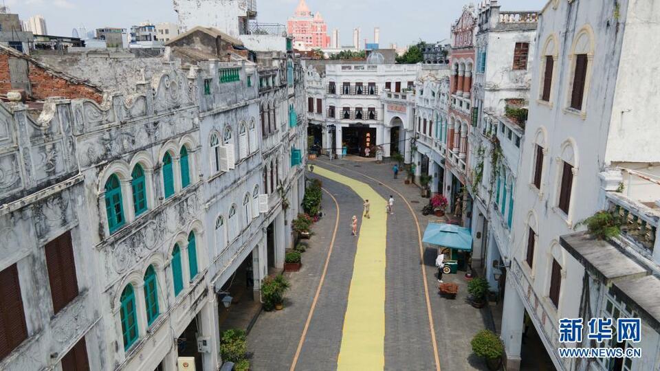 新華全媒+|“天空之眼”瞰海口