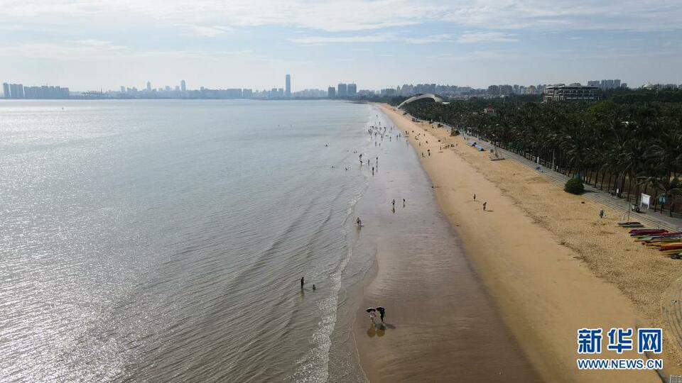 新華全媒+|“天空之眼”瞰海口