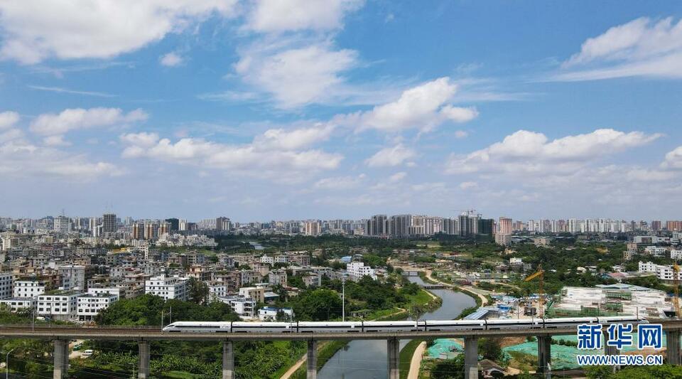 新華全媒+|“天空之眼”瞰海口