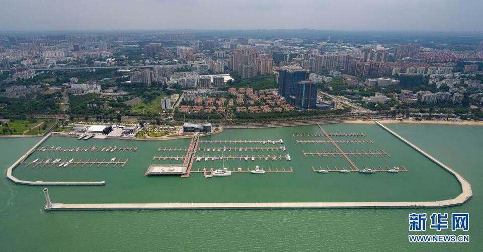 新華全媒+|“天空之眼”瞰海口